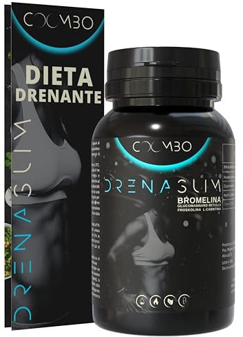 Drenante Forte Dimagrante Con Bromelina Forte Drenante Glucomannano Brucia Grassi Potenti Veloci Anticellulite Gambe Drenaslim Con Dieta Drenante Inclusa Integratori Per Dimagrire Made in Italy