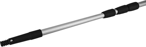 Neustanlo Teleskopstange 6m | ausziehbare Aluminium-Stange mit Gewindekopf | stabil & leicht | vielseitig für Haushalt, Garten, Boot & Pool | ideal für Farbrollen, Besen & Kescher