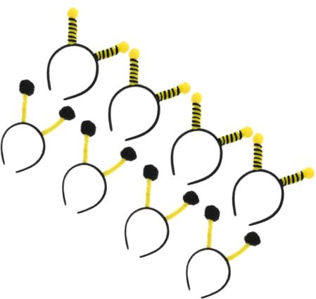Haarreifen in Form von Bienenantennen 8 Stück-pack aus Stoff