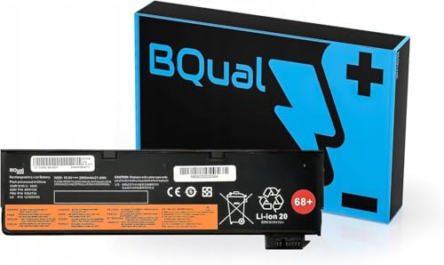 BQual PRO 68+ Laptop Akku für Lenovo ThinkPad T440 T450 T460 T550 T560 X240 X250 X260 X270 L450 L460 L470 W550s P50s – 2000mAh 10.8V (22Wh) Ersatzakku 45N1127 45N1775 45N1126 BA133