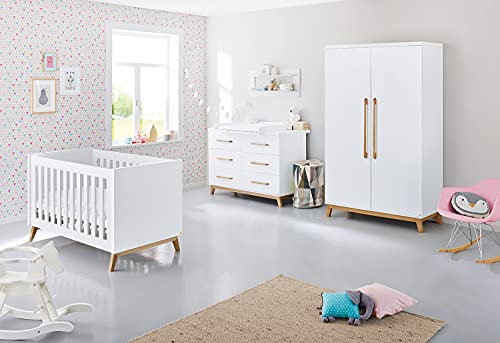 Pinolino 103415X Kinderzimmer 'Riva' extrabreit, weiß, 1 stück