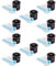 Pack 10 Boquillas HE-Van-15 para aspersor de riego R. Bird, Alta eficiencia y Ahorro de Agua. Alcance 4 m a 4,6m, Negro