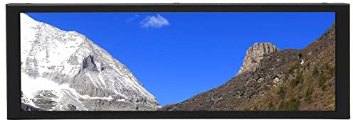 Zunate Monitor Portatile, Monitor con Display LCD TFT da 7,9 Pollici Monitor Portatile con Schermo IPS 400x1280 per , Angolo di Visione Completo di 170 Gradi, Plug And Play
