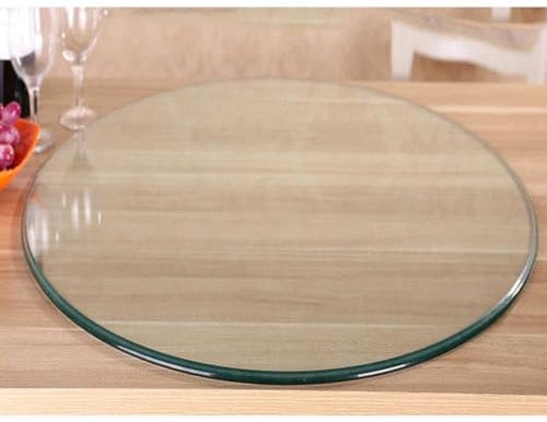 Tapa De Cristal para Mesa Redonda Tablero De Vidrio Redondas Vidrio Templado Transparente para Mesa De Comedor Diámetro 35cm ~ 100cm para Mesa De Comedor Cocina Jardín (Size : Ø 65cm(26Inch))