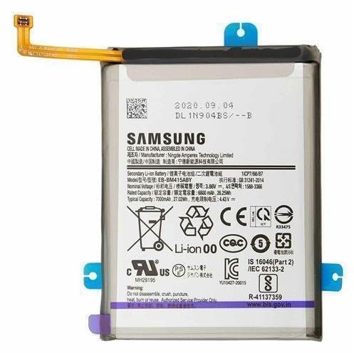 Original Samsung Akku Ersatzakku für Samsung Galaxy M51 SM-M515F Batterie 7000mAh EB-BM415ABY mit Werkzeug für einbau