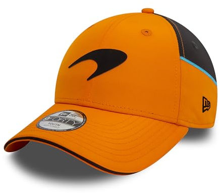 9FORTY McLaren Racing Team Colour Formel 1 Kappe, Einheitsgröße, für Kinder, Orange, Orange, One size
