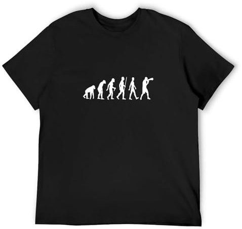 Evolution Boxing T-Shirt | Boxing | Fight | Boxer | Thai Boxing | Ring | Fight Black XXL