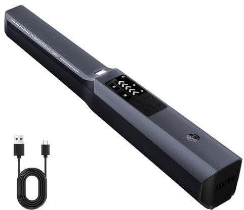 SUNPOW Pinpointer Metal Detector Professionale per Adulti, Batteria Ricaricabile al Litio da 800 mAh, Completamente Impermeabile IP68, Chip Potenziato e Schermo LCD, 4 Modalità, 3 Luci con SOS