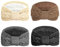 DRESHOW Damen Warm Gestricktes Stirnband Winter Ohrenwärmer Gehäkelte Kopfwickel Dickes Fleecefutter Haarbänder