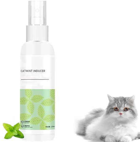 Catnip Spray per Tiragraffi Spray per Erba Gatta Spray Calmante per Gatti Spray per l'addestramento dei Gatti con Erba Gatta Spray per la Gioia dei Gatti, Spray Rilassante Gatti Ideale per Viaggi