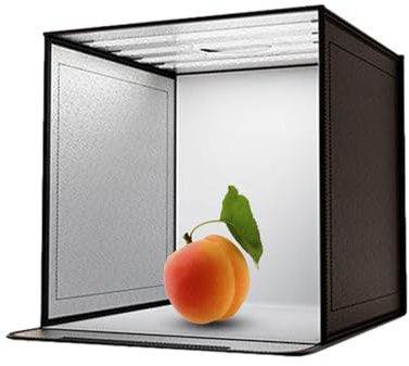 Pro Studio fotolåda | Vikbar tält med LED- | 40 x 40 cm dimbar fotobutik