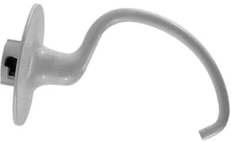 Meckparts K5ADH SAW10674621 - Gancio per impasto compatibile con mixer KitchenAid 4K5SSOB0 4K5SSWH1 5K5SSAWH1 5KSM5ABU0 5KSM5AER0 5KSM5AMY0 5KSM5EER4 5KSM5EMY4 K4SS K5SS KDM5 KP5 0 KP50P, KPM5, KPM50