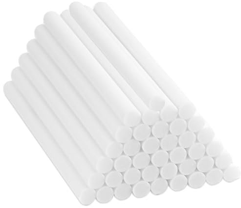 40 PCS Humidifier Sticks, 13.5cm x 0.8cm Replacement Filter Cotton Stick USB Mini Humidifiers Sponge Refill Sticks Wick for Small Portable Personal USB Powered Humidifier Diffuser in Office Bedroom