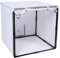 Cabine de Peinture Aérographe, Cabine de Peinture Portable avec Rideau en Maille, Tente Peinture pour Meubles, Travaux Peinture Loisirs Créatifs, 29,5 X 29,5 X 29,5 Pouces