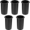 DIYEAH 5 PCS Plastic Woofer Box Port Tube Easy Install Air Outlet Replacement Reflex Tube for Improved Sound Quality Finish for Home Car Portable Speakers
