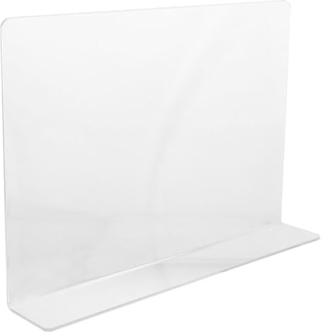 MUELODSIC Acryl Spritzschutz Für Waschbecken Spritzschutz Wand Für Küche Und Bad Erhöhtes Design Einfache Installation Für Sicheres Und Sauberes Arbeiten