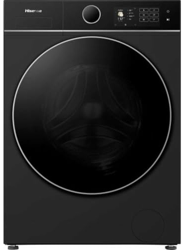 Hisense 5i KitchenFit Series WF5I1245BBR 12kg WiFi Connected Washing Machine with 1400 rpm - Black - A Rated