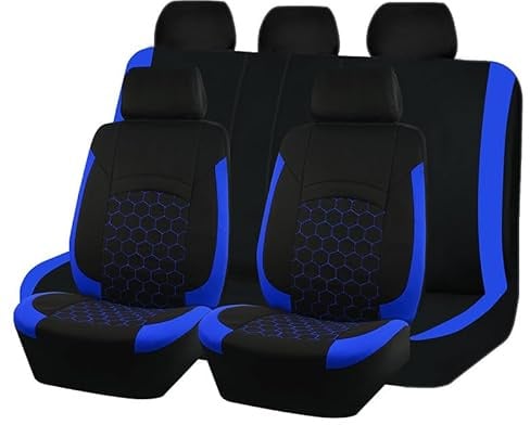 DIALFA Auto Sitzbezüge Sets für Opel Astra K/Astra K Sports Tourer/Astra L 2000-2025 2026, 5-Sitzer Stoff Sitzbezug rutschfest Atmungsaktiv Sitzkissenschutz Verschleißfest Auto Innenraum Zubehör