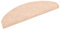 vidaXL 15x Stufenmatte Selbstklebend Treppenmatten Stufenmatten Treppenschutz Treppenmatte Treppenteppich Treppenschoner Nadelvlies 65x21x4cm Creme