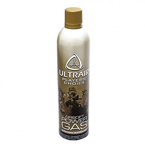 ASG Lot de 5 Bouteilles de GAZ GBB Ultrair Airsoft Power Gas 570ml