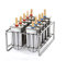 Ensemble De 10 Popsicle Mold Metal Edelstahl Bpa Free for Kids Moule à Glace Moulle à Glace INOX Convient pour Une Utilisation Popsicle Maison
