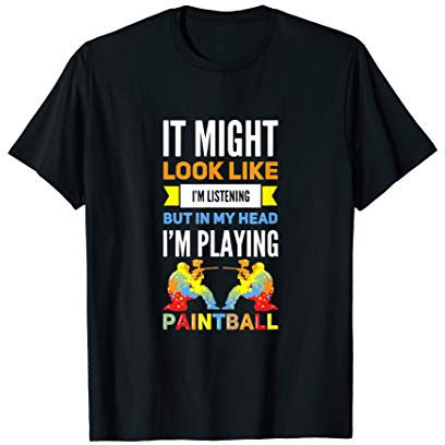 Lustiges Paintball T-Shirt