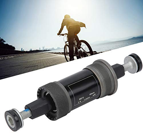 FOLOSAFENAR Movimento Centrale sigillato da 68 mm ， Cono Quadrato ， Cuscinetto in Metallo per Mountain Bike con Viti ， Perno 68 x 113 mm / 120 mm / 126 mm(113mm)