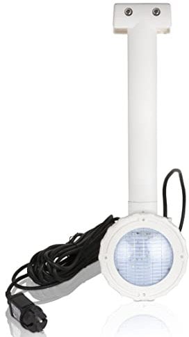 Gre LAGP8 – hängendes LED-Beleuchtung für aufstellbare Stahlwandpools, weißes Licht