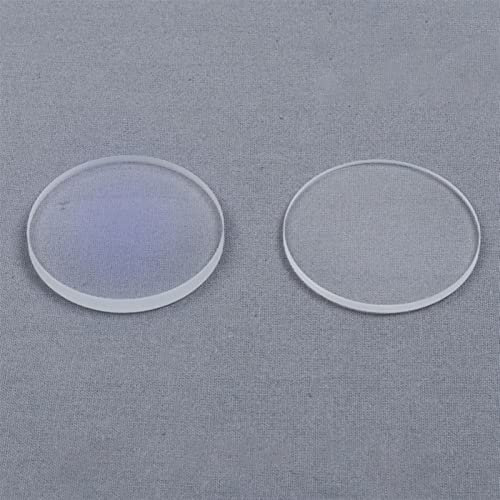 JINGERL Astronomisches Teleskop. DIY. Zubehör Kepler-Brechung HD Achromatische Objektivlinse 50mm-Serie (Color : D50F360Blue film)