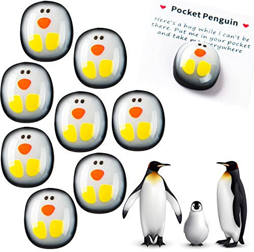 8 Stück Pinguin-Umarmung, Niedliche Geschenk-Tasche für Geburtstag, Hochzeit, Party & Valentinstag