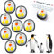 8 Stück Pinguin-Umarmung, Pinguin-Umarmung, niedliche Tasche, Pinguin-Umarmung, Geschenk, besondere Ermutigung, Geburtstag, Hochzeit, Party, Valentinstag, Pinguin, Geschenk