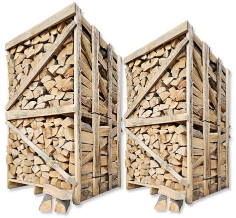 3 Boxen Brennholz je 1,8 RM Buche 33cm Luftgetrocknet ofenfertig Kaminholz Heiz Holz Feuerholz Scheitholz Kaminfeuer Lagerfeuer Pizzaofen Ofen | Energie Kienbacher