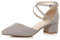 AJVANI Womens ladies mid block heel cross strap evening mary jane court shoes size 7 40