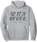 Osnabrücker Koordinaten (Vintage Schwarz) Osnabrück Pullover Hoodie