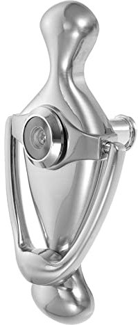 Housoutil Door Eye Viewer Door Knocker Peephole for Front Door Brass Hotel Door Balls Front with Peephole Observer zinc Alloy Home Door Knock with Peephole Knocker Door Mirror Door