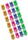 ULDIGI 24pcs Tumbler Toy Penguin Toy Animal Weeble Wobble Toys Home Tumbler Ornament Tiger Figurine Decor Baby Toy Tummy Time Toys Baby Sensory Toys 6-12 Months Tiger Figurine Model Abs
