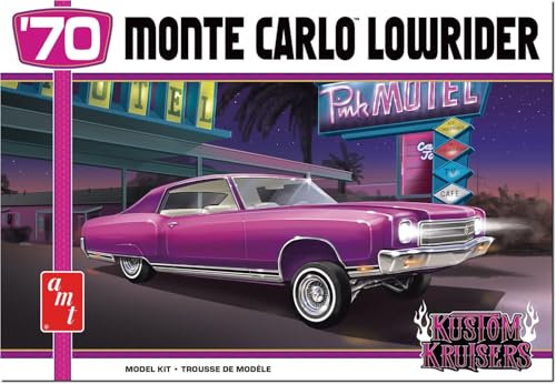 AMT 1970 Chevy Monte Carlo Lowrider Modellbausatz im Maßstab 1:25