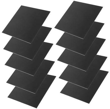 SOLUSTRE 10stücke Acrylplatten Bastelplatte Zum Selbermachen Für Diy Projekt Handwerk Display Und Heimdekoration