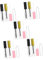 GALPADA 5sätze Leeres Mascara-röhrchen Mit Nachfüllbare Eyeliner Und Lippenstift-behälter Transparente Kosmetik-röhren Für Wimpern Und Make-up Teiliges