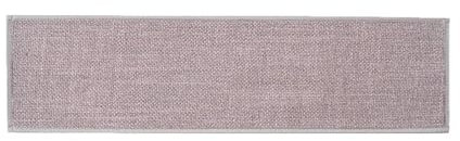 XPJYUA Stufenmatten 1PC Treppenteppich aus Leinenimitat, rutschfeste Treppenstufen, Teppich, Holzstufen, Selbstklebende Innenmatten for Kinder, Ältere, Haustiere(Pink)