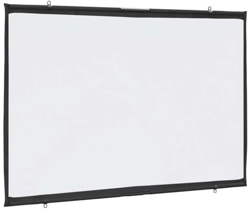 vidaXL Beamer Leinwand Wandhängend 60 Zoll 16:9, Projektionswand, Leinwand, Heimkino-Leinwand, Beamer Leinwand, Rolloleinwand