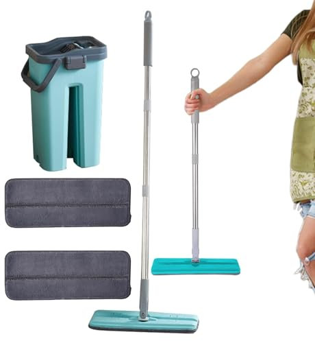 Trapeadores s para Limpieza de Pisos,Trapeador para Pisos de Madera,Trapeador de Limpieza Trapeador Trapeador de Pisos | Trapeador para Pisos con rotación de 360 ​​Grados, trapeador para