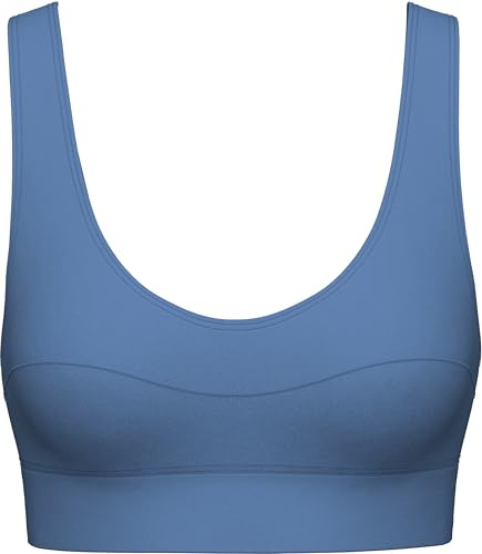CALIDA Damen Elastic BH, Riviera Blue, 14-16
