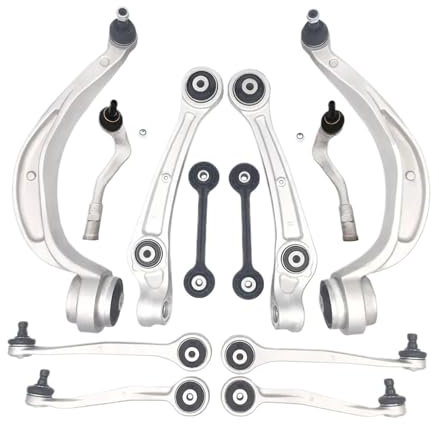 Vorne Hinten Oberen Unteren Querlenker Aufhängung Set Von 12 stücke Kompatibel for AUDI A4 B8 A5 Q5 8K 8R 8T 2011 2012 8K0498998