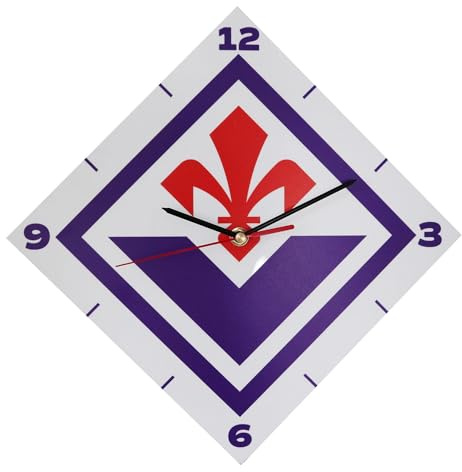 Generico Orologio da Parete Compatibile con Fiorentina