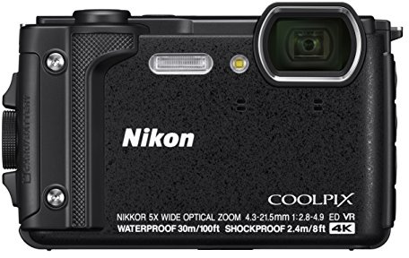Nikon Coolpix W300 Compact Digital Camera - Black (Renewed)