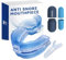 Schnarchschiene,Schnarchstopper (mit Ohrstöpseln) Anti Schnarch Schiene,Schnarchfrei pro,Schnarchschiene für Männer und Frauen,Anti Schnarch Mundstück (2-Gen-Blau mit Ohrstöpseln)