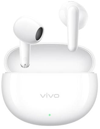 vivo Buds Air3 Auriculares 3,6g 50H BT6.0 IA Reducción Ruido Blanca Dual