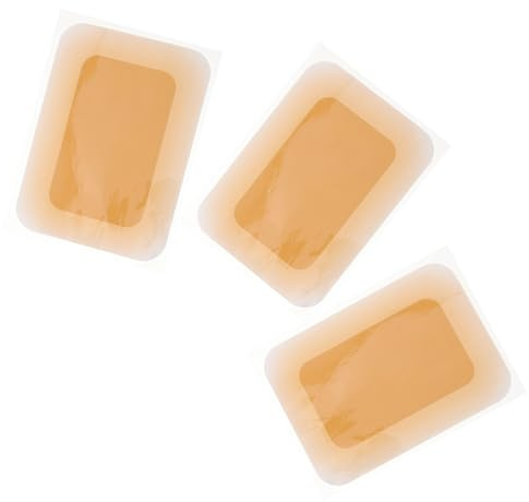 Unsichtbare Tattoo Abdeckpflaster 3 Stück-pack aus Abs in Beige | Wasserfest und Schweißfest, für Empfindliche Haut Geeignet, Leicht zu Entfernen