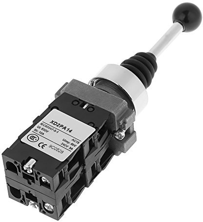 4NO Interruttore a joystick bloccato a 4 posizioni 4 contatti normalmente aperti per il controllo dei circuiti CA 50Hz CC